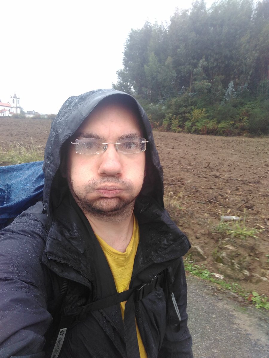Was ist das für 1 Wanderwetter? Heute bin ich konsequent von Außen und von Innen nass