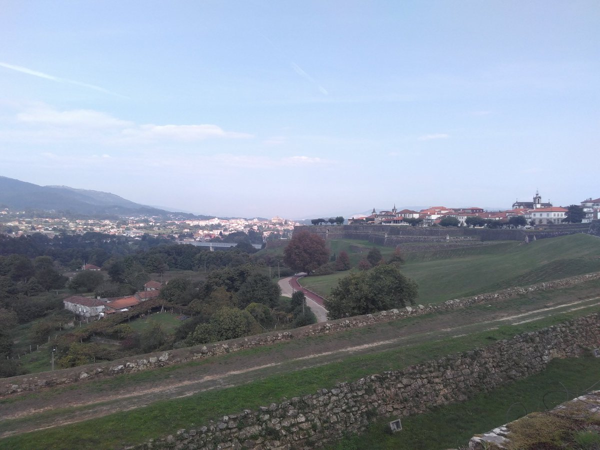 In Valenca. Und Spanien in Sicht. First pic: Rechts Valenca, links Tui. Die Brücke verbindet