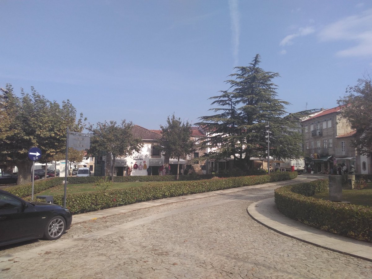 In Valenca. Und Spanien in Sicht. First pic: Rechts Valenca, links Tui. Die Brücke verbindet