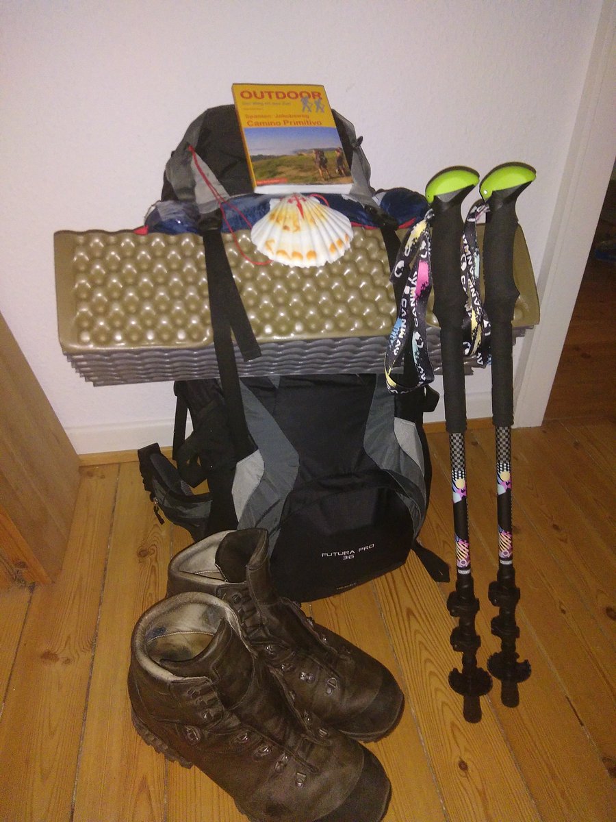 Testpacken für den im Juli erfolgreich abgeschlossen. 9kg ohne Wasser. Ich bin einigermaßen zufrieden
